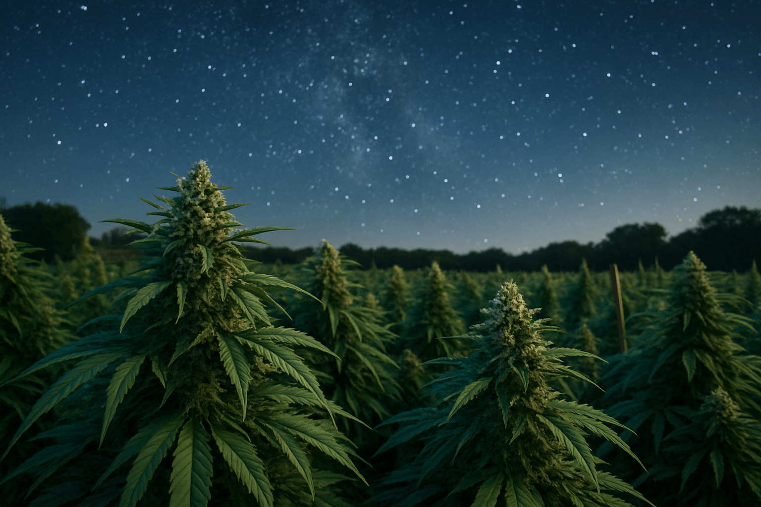 Cannabis terpenes illustration